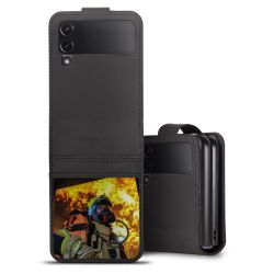 Sideflip with flap  black