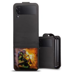 Sideflip with flap  black