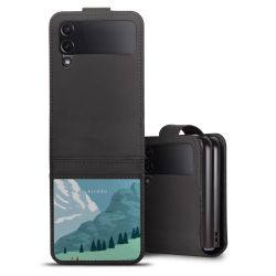 Sideflip with flap  black