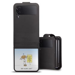 Sideflip mit Lasche schwarz