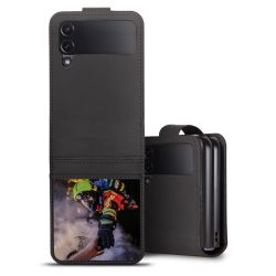 Sideflip with flap  black