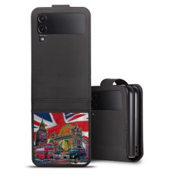 Sideflip with flap  black