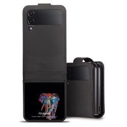 Sideflip with flap  black