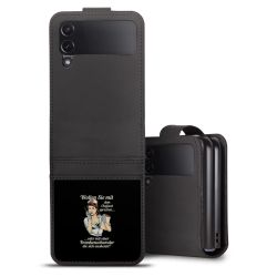 Sideflip mit Lasche schwarz