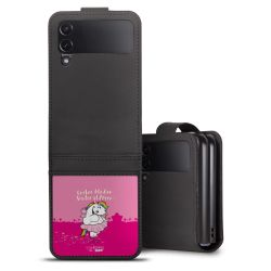 Sideflip mit Lasche schwarz