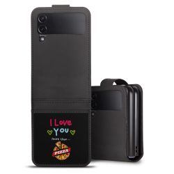 Sideflip with flap  black