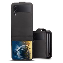 Sideflip mit Lasche schwarz