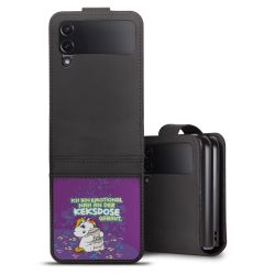 Sideflip mit Lasche schwarz