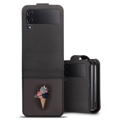 Sideflip with flap  black