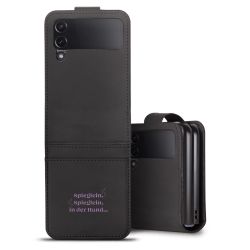 Sideflip mit Lasche schwarz