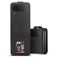 Sideflip with flap  black