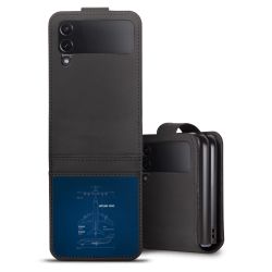 Sideflip with flap  black