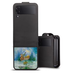 Sideflip with flap  black