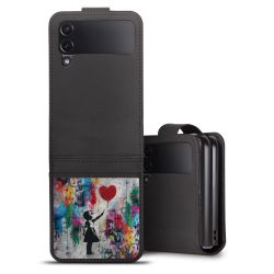 Sideflip with flap  black