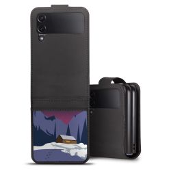 Sideflip with flap  black