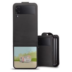 Sideflip with flap  black