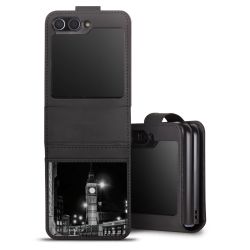 Sideflip with flap  black