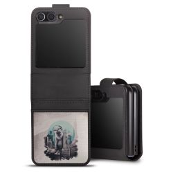 Sideflip with flap  black