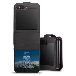 Sideflip mit Lasche schwarz