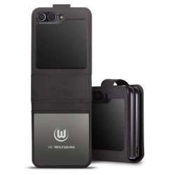 Sideflip mit Lasche schwarz