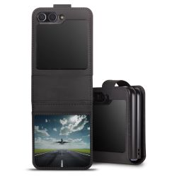 Sideflip with flap  black