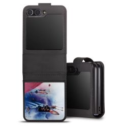 Sideflip with flap  black