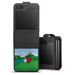 Sideflip mit Lasche schwarz