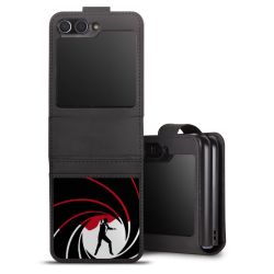 Sideflip with flap  black