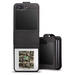 Sideflip mit Lasche schwarz