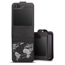 Sideflip with flap  black