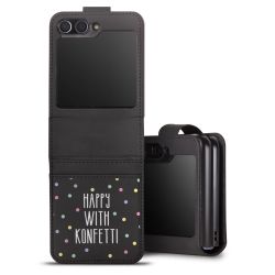 Sideflip mit Lasche schwarz