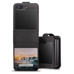 Sideflip mit Lasche schwarz