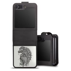 Sideflip with flap black/lateral flap