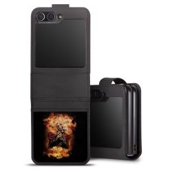 Sideflip with flap  black