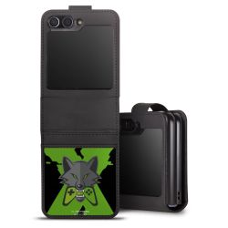 Sideflip mit Lasche schwarz