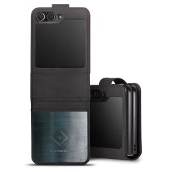 Sideflip mit Lasche schwarz