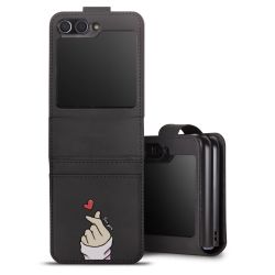 Sideflip mit Lasche schwarz