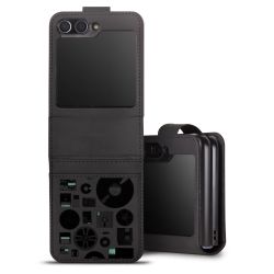 Sideflip with flap black/lateral flap