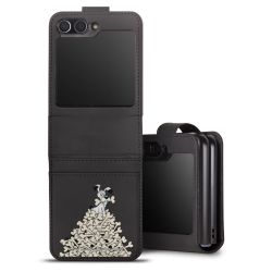 Sideflip mit Lasche schwarz