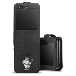 Sideflip mit Lasche schwarz