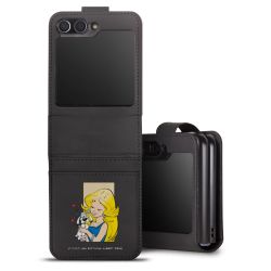 Sideflip mit Lasche schwarz