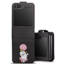 Sideflip mit Lasche schwarz