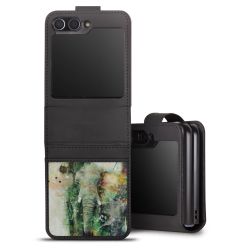 Sideflip with flap  black