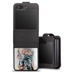 Sideflip with flap  black