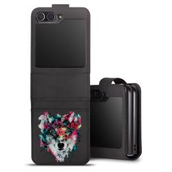 Sideflip with flap  black