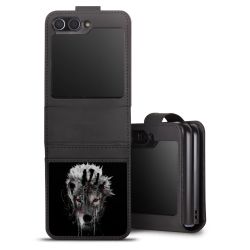 Sideflip with flap  black