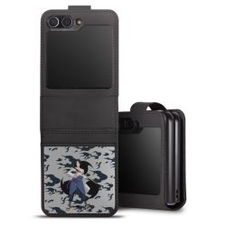 Sideflip with flap  black