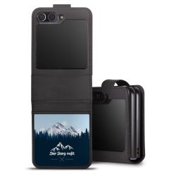 Sideflip mit Lasche schwarz