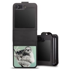 Sideflip with flap  black