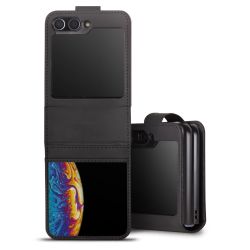 Sideflip with flap  black